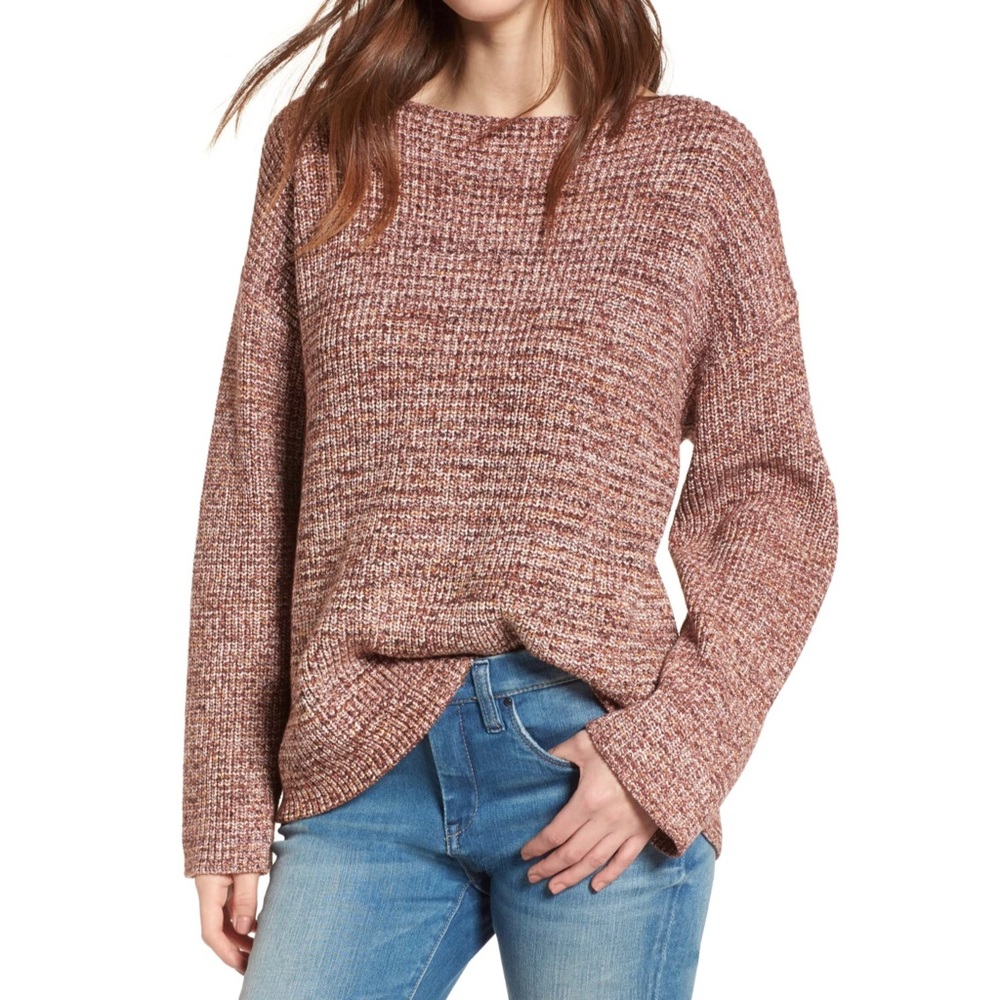 Blank NYC Flap Back Sweater